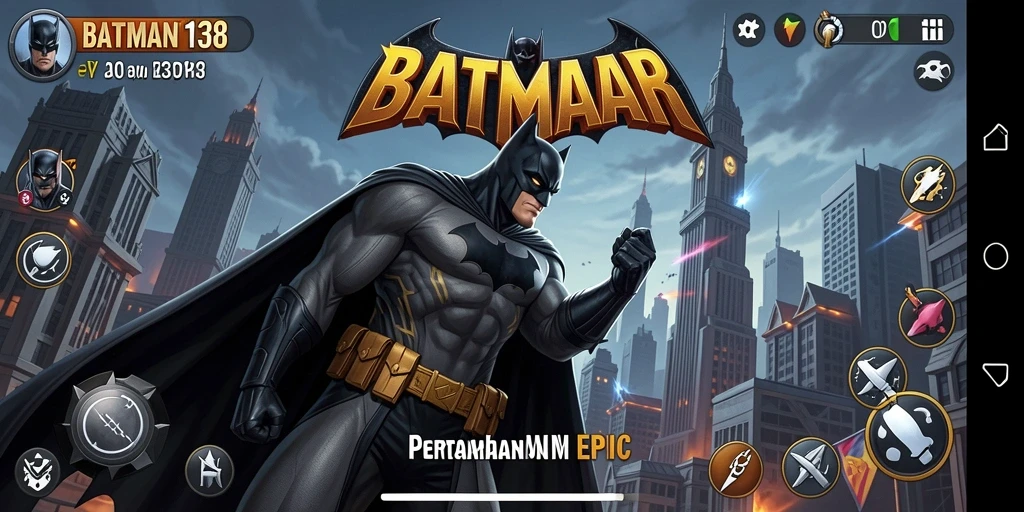Tampilan gameplay menara pertahanan yang mendebarkan dan strategis.
