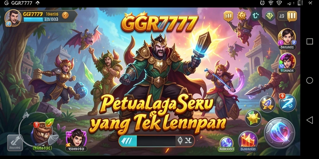 Tampilan gameplay GGR7777 yang menegangkan dalam dunia petualangan.