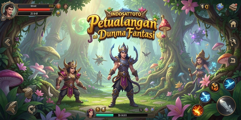Tampilan gameplay petualangan yang menarik di INDOSATTOTO.