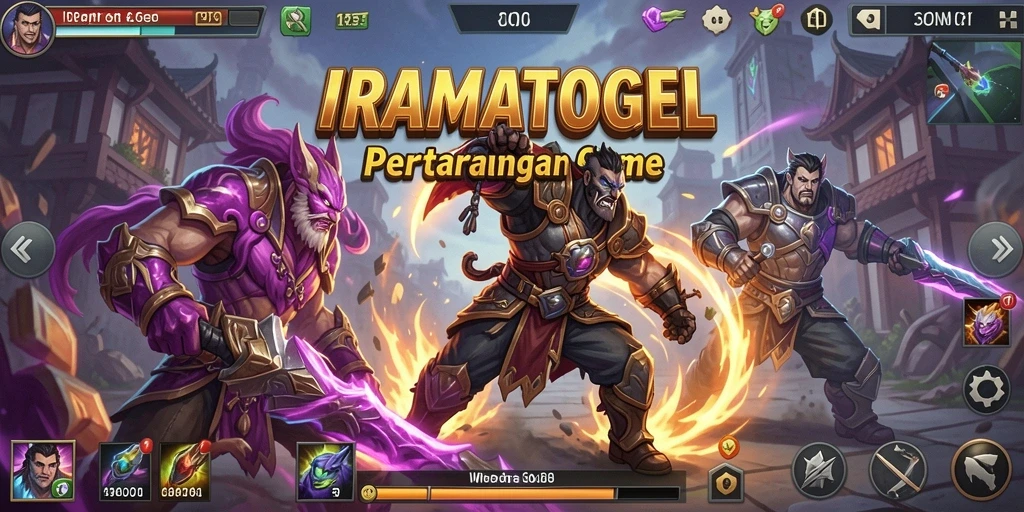 Gameplay Fighting seru dengan karakter beragam