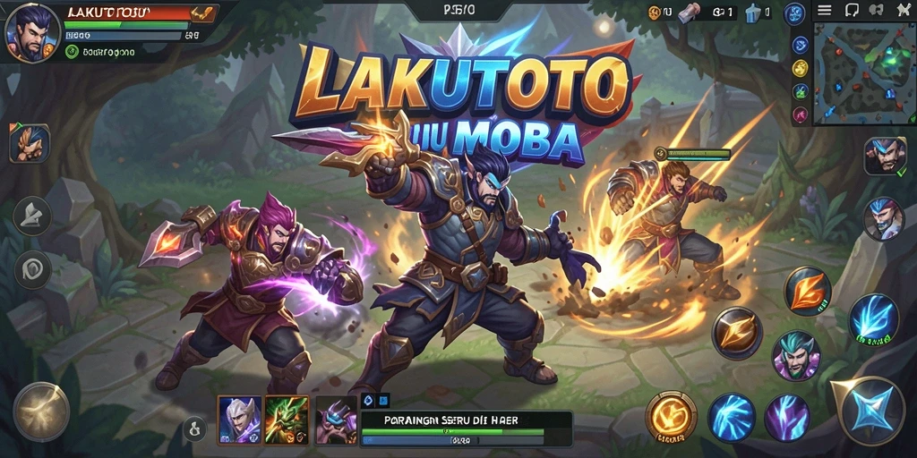 Tampilan permainan seru dan aksi tak terduga di LAKUTOTO.